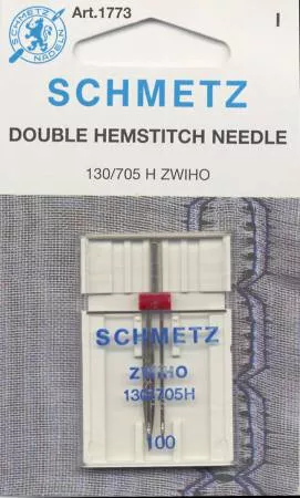Schmetz Double Hemstitch / Wing Needle