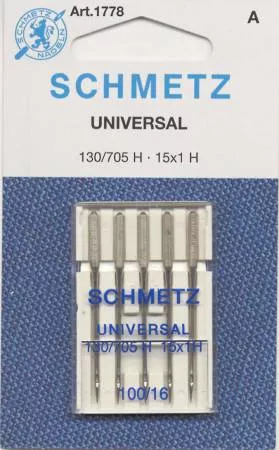 schmetz-universal-machine-needle-size-16-100 Schmetz Universal Machine Needle Size 16/100
