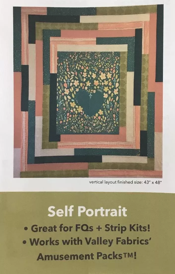 self-portrait-pattern-quilt-pattern-by-valley-fabrics Self Portrait Pattern Quilt Pattern by Valley Fabrics