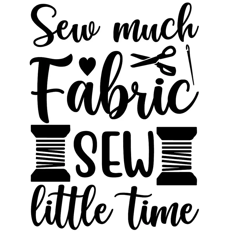 sew-much-fabric-fabric-panel-black-white Sew Much Fabric Fabric Panel – Black/White