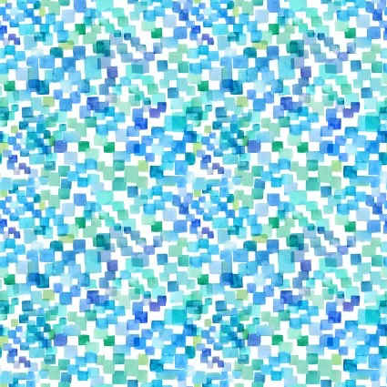 Sew Spring! - Squares - Blue