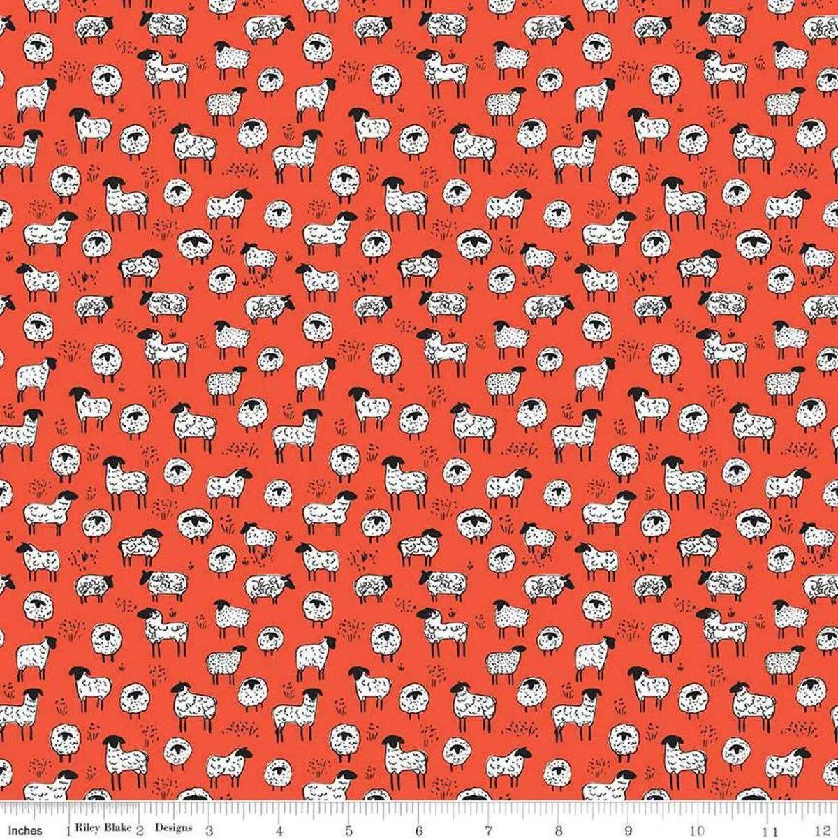 Sheep Red for Diane Labombarbe