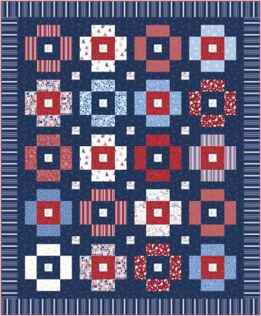 Shipshape Quilt Pattern by Amanda Niederhauser
