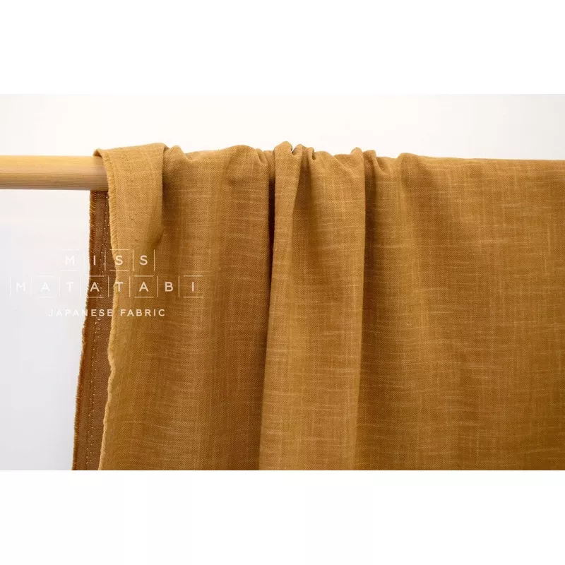 shokunin-collection-hand-printed-solids-karashi Shokunin Collection Hand-printed Solids – karashi