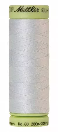 Silk-Finish 60wt Solid Cotton Thread 220yd/200M Starlight Blue