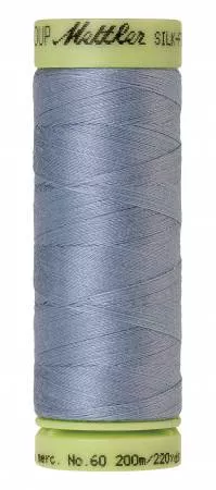 Silk-Finish 60wt Solid Cotton Thread 220yd/200M Summer Sky