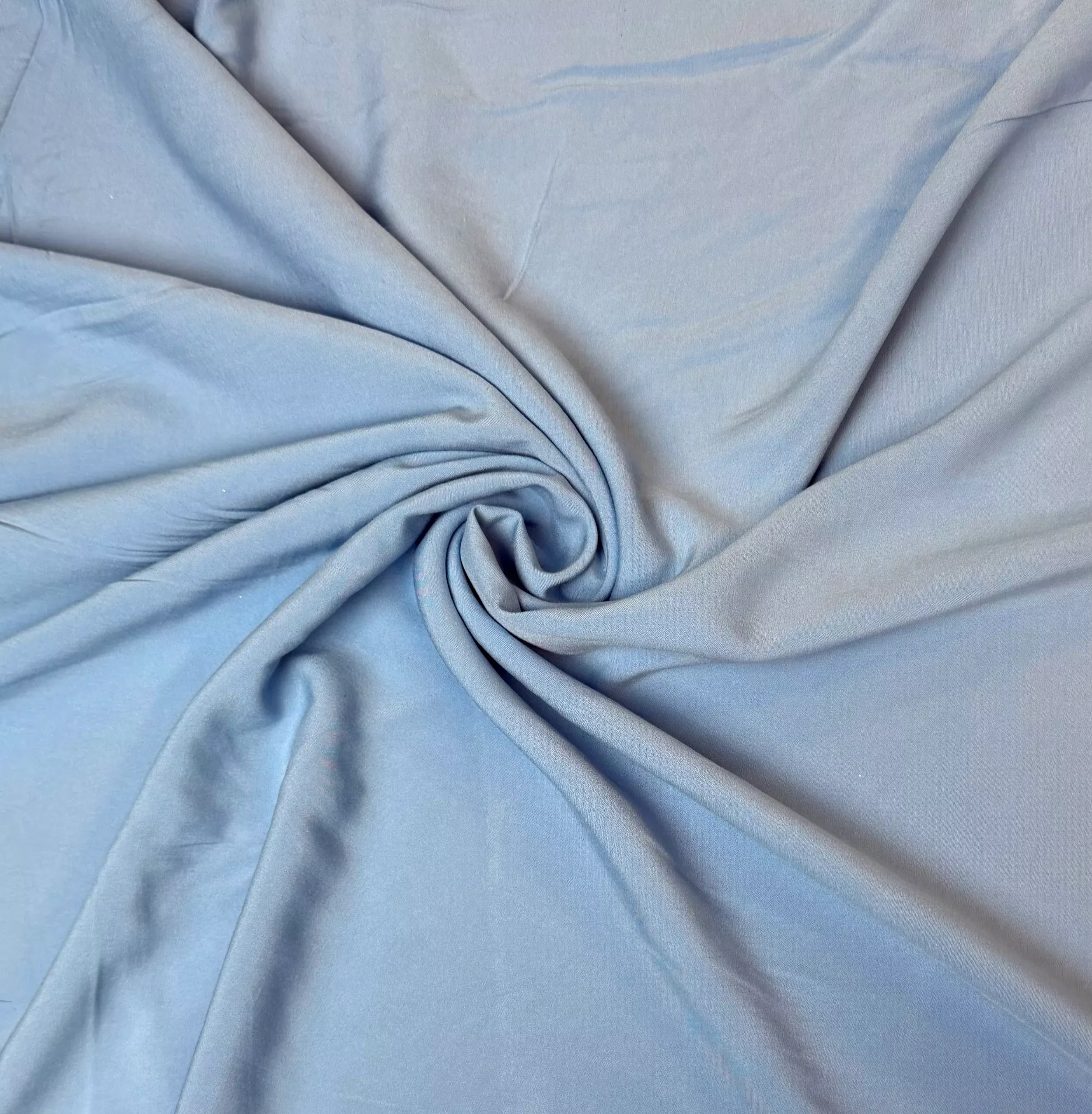 silky-solid-blue-rayon-challis Silky Solid | Blue Rayon Challis