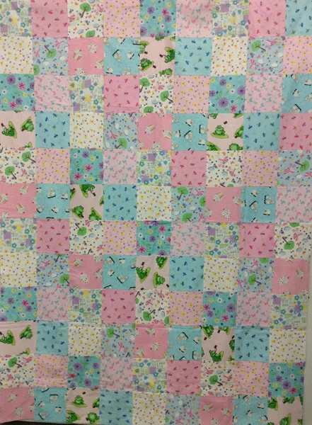 Simple Flannel Squares Pattern