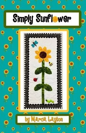 simply-sunflower-wall-quilt-pattern Simply Sunflower Wall Quilt Pattern