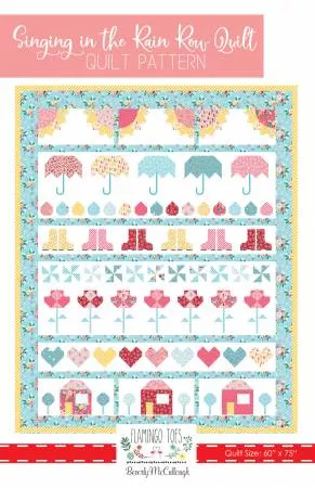 Singing in the Rain Row Quilt
