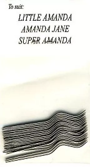 Single Pleater Needles for Amanda Jane