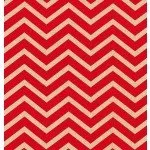 Sleek Chevron Glitz Cherry