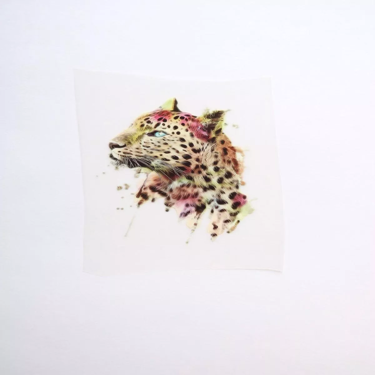 Small Leopard Heat Transfer, Iron-On