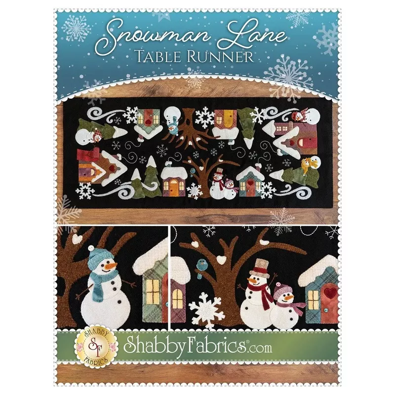 snowman-lane-table-runner Snowman Lane Table Runner