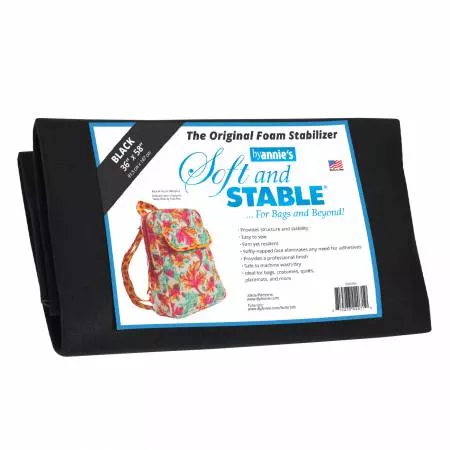 soft-stable-black-100-polyester-stabilizer-36in-x-58in Soft and Stable Black 100% Polyester Stabilizer 36in x 58in