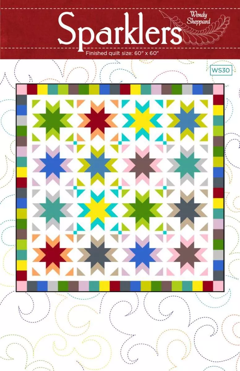Sparklers Quilt Pattern