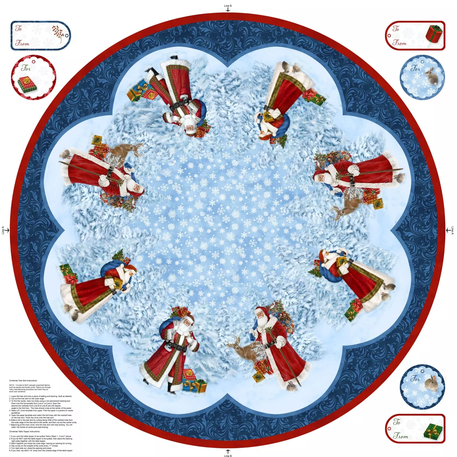 St. Nicholas - Tree Skirt
