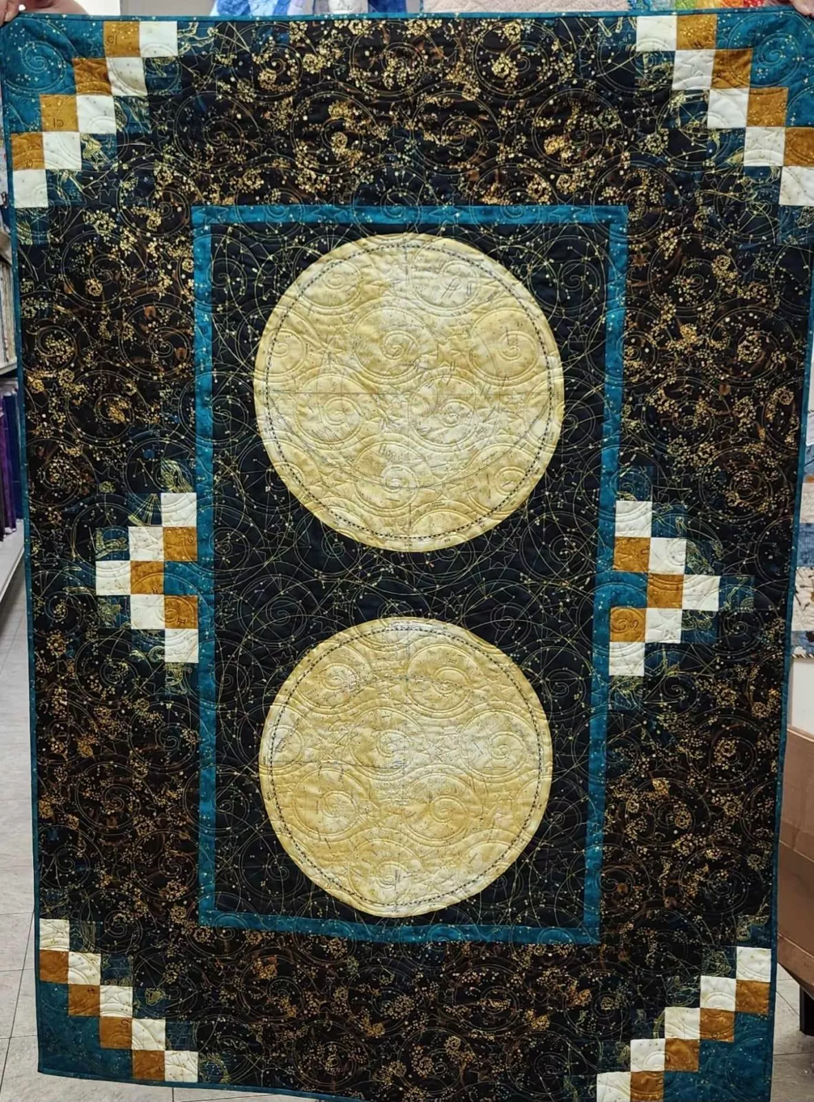 Star Maps Corner Stones Quilt Kit