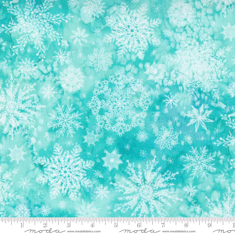 Starflower Christmas Aqua