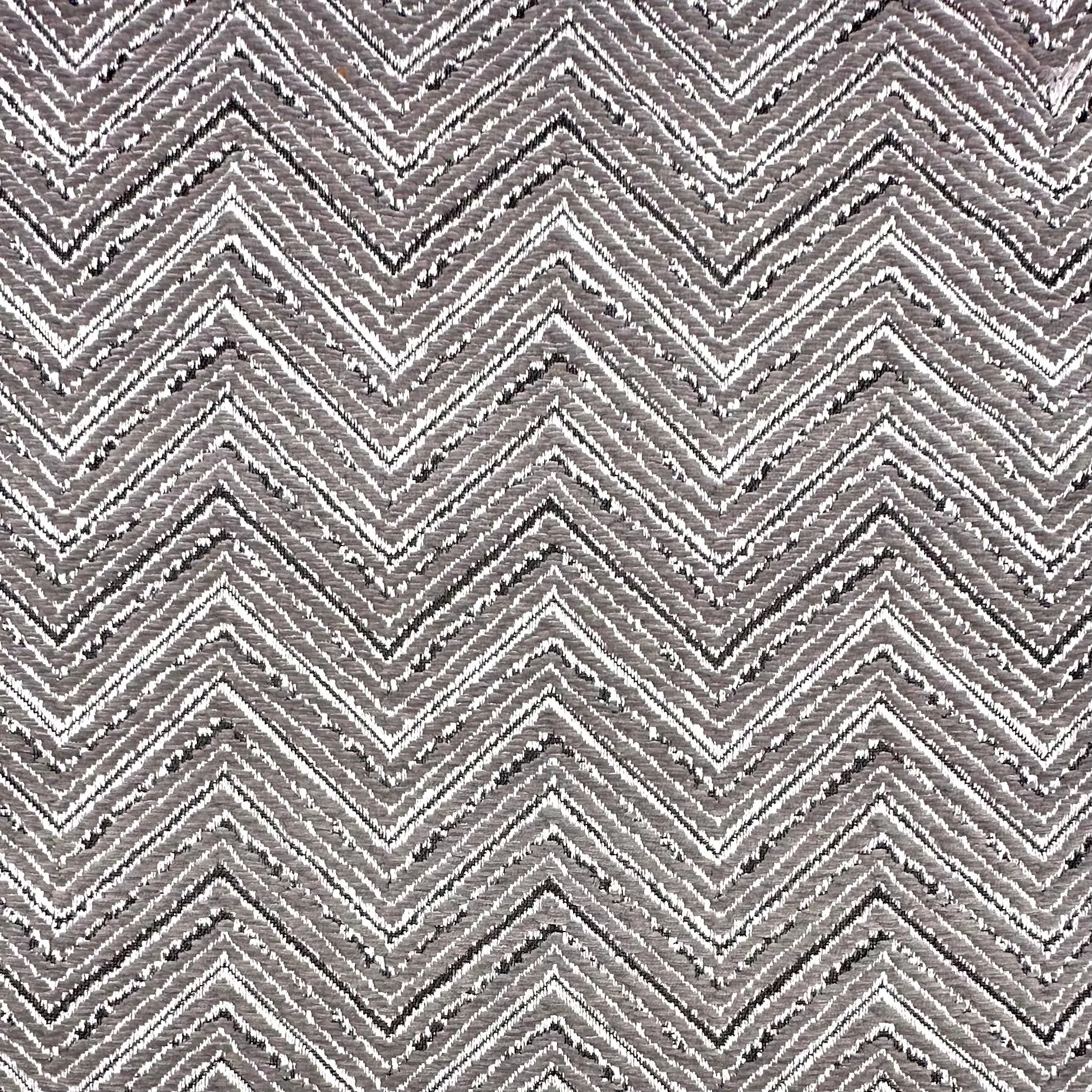 Stone Grey Herringbone Pattern—100% Polyester—Sold by the Yard