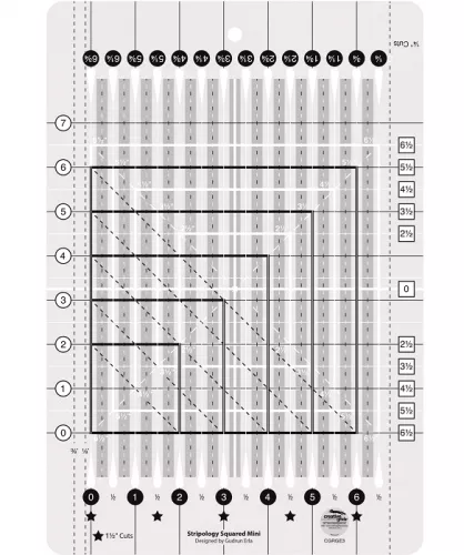 stripology-mini-quilt-ruler-creative-grids Stripology Mini Quilt Ruler Creative Grids
