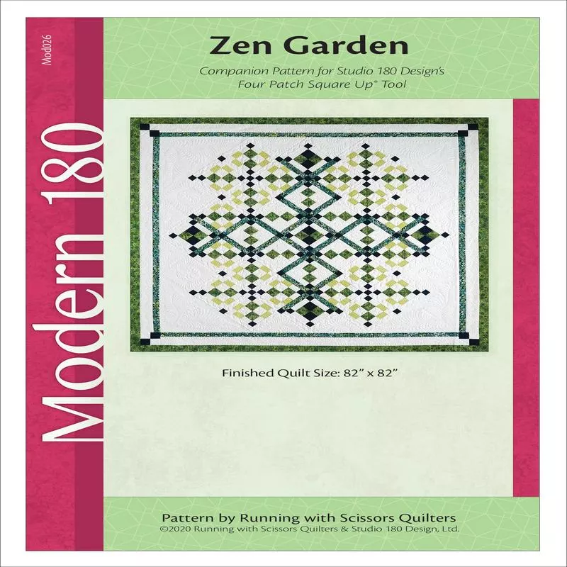 studio-180-design-zen-garden-quilting-pattern-mod026 Studio 180 Design Zen Garden Quilting Pattern MOD026