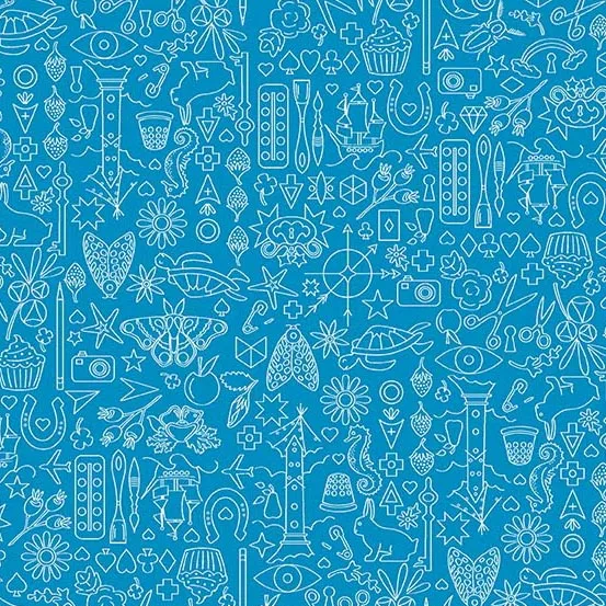 Sun Print 2019 Collection Sailboat A-9036-B