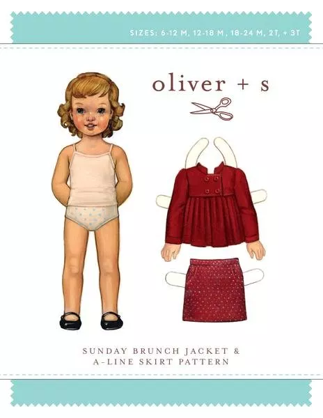 sunday-brunch-jacket-line-skirt-pattern-6m-3t Sunday Brunch Jacket and A-line Skirt Pattern 6m-3t