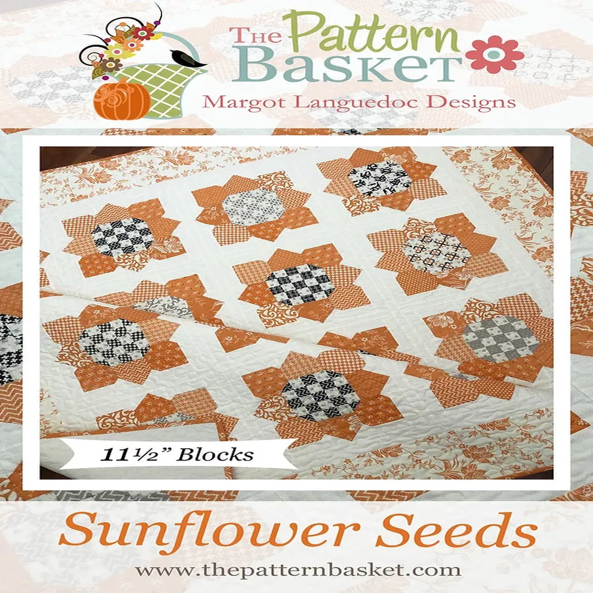 sunflower-seeds-paper-pattern-by-pattern-basket Sunflower Seeds Paper Pattern by The Pattern Basket