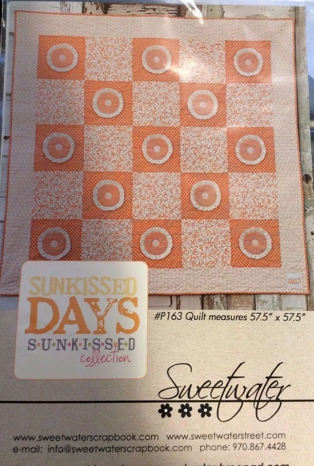 Sunkissed Days Quilt Pattern