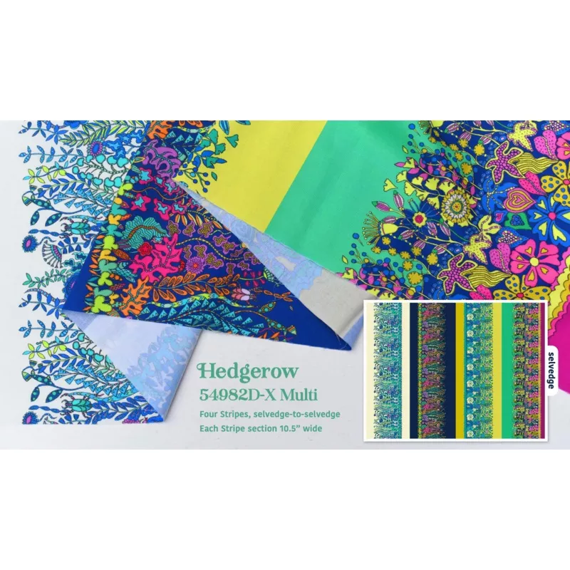 sunshine-by-sally-kelly-hedgerow-multi-border-54982d-x-multi Sunshine by Sally Kelly : Hedgerow Multi Border 54982D-X Multi