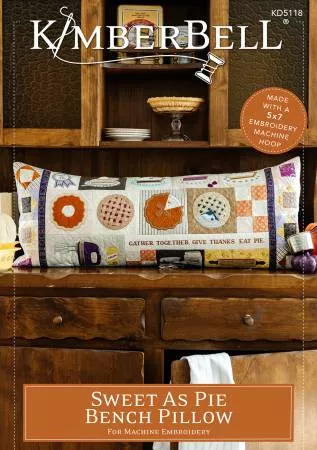 Sweet As Pie Bench Pillow