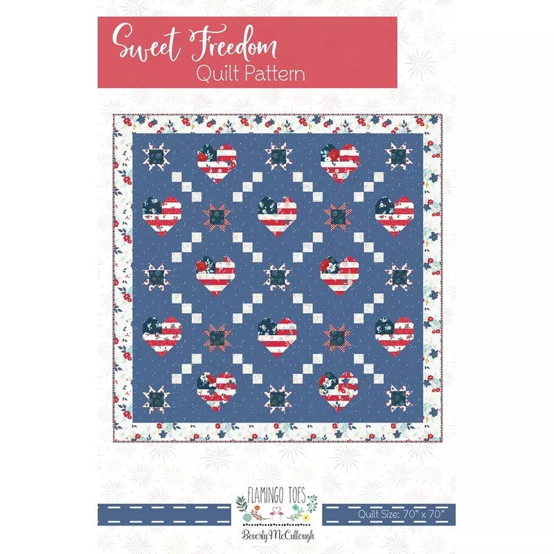 sweet-freedom-quilt-pattern-ft-8139-special-order Sweet Freedom Quilt Pattern # FT-8139 – Special Order