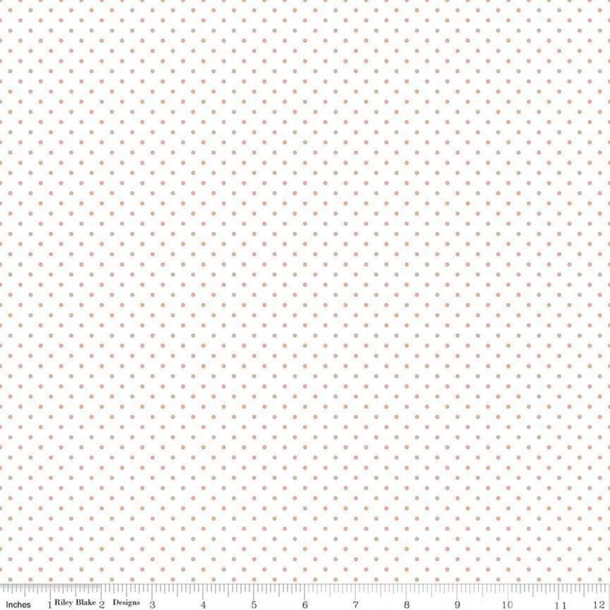 Swiss Dot Reversed Gold Yardage by RBD for Riley Blake Designs SC660-GOLD – PRICE PER 1/2 YARD