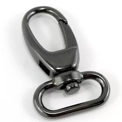 swivel-snap-hooks-gunmetal Swivel Snap Hooks - Gunmetal