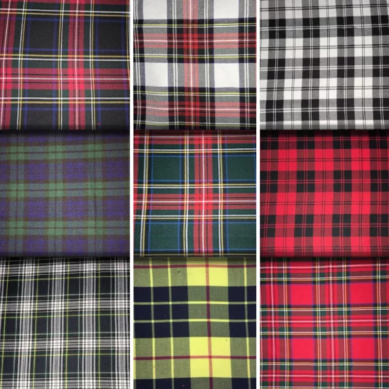 tartan-plaids-65-polyester-35-rayon Tartan Plaids - 65% Polyester, 35% Rayon