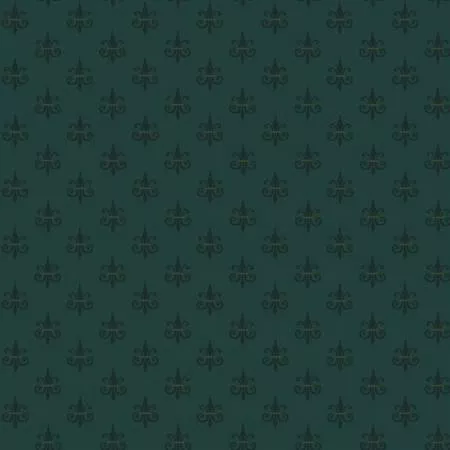 Teal Fleur De Lis