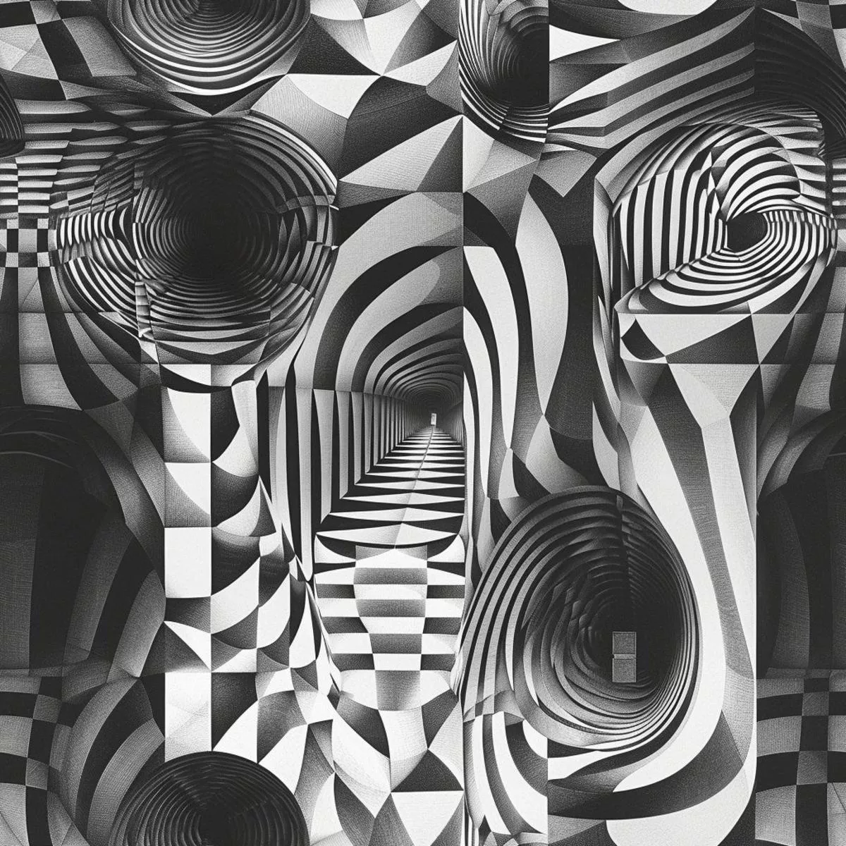 three-dimensional-optical-illusion-arts-pattern-13-quilting-cotton-fabric Three Dimensional Optical Illusion Arts Pattern 13 Quilting Cotton Fabric