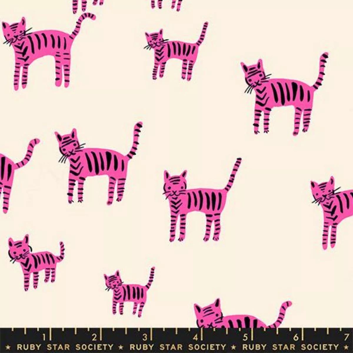 Tiger Cats Playful by Ruby Star Society