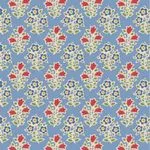 Tilda Farm Flowers-Light Blue