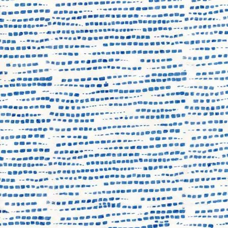 Timeless Treasures TONGA-B1229 Unity Dashed Wavy Stripes Batik