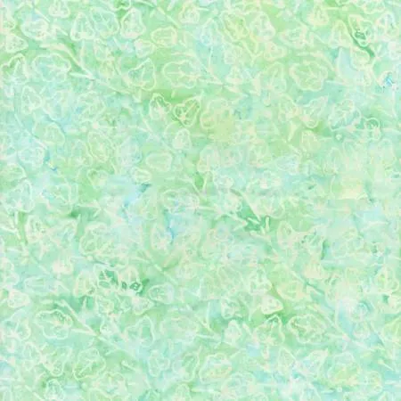 Timeless TreasuresTONGA-B7669 Mint Spotted Leaves Batik