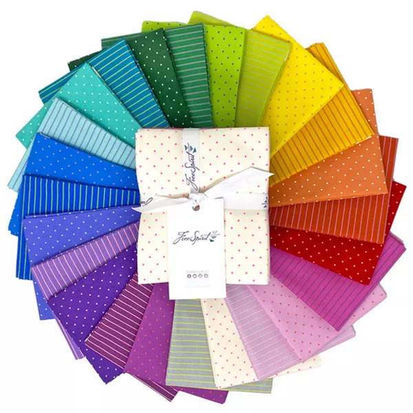 Tiny Coordinates - Fat Quarter || True Colors