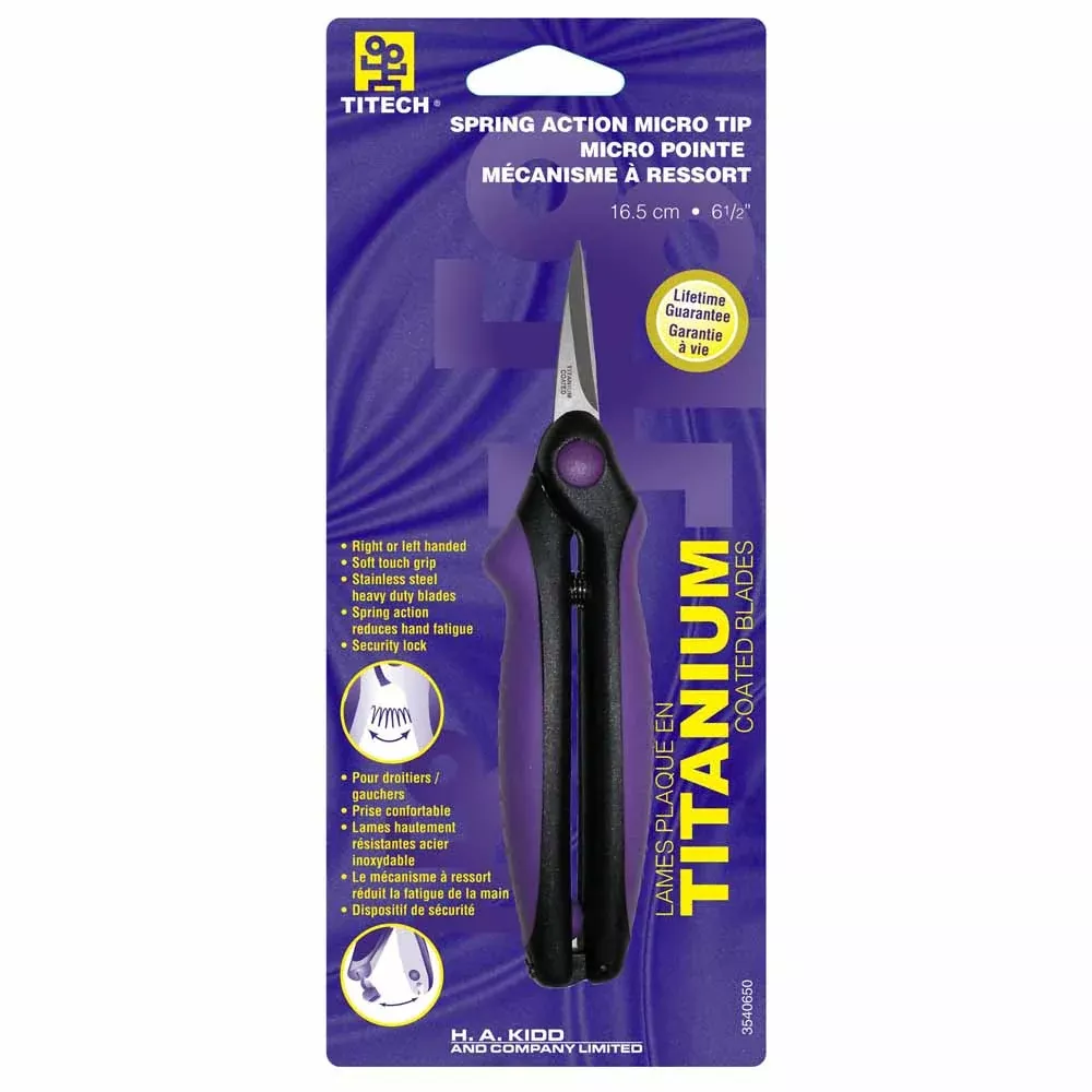 titech-micro-tip-spring-action-scissors-6-5 Titech Micro-tip Spring Action Scissors - 6.5"
