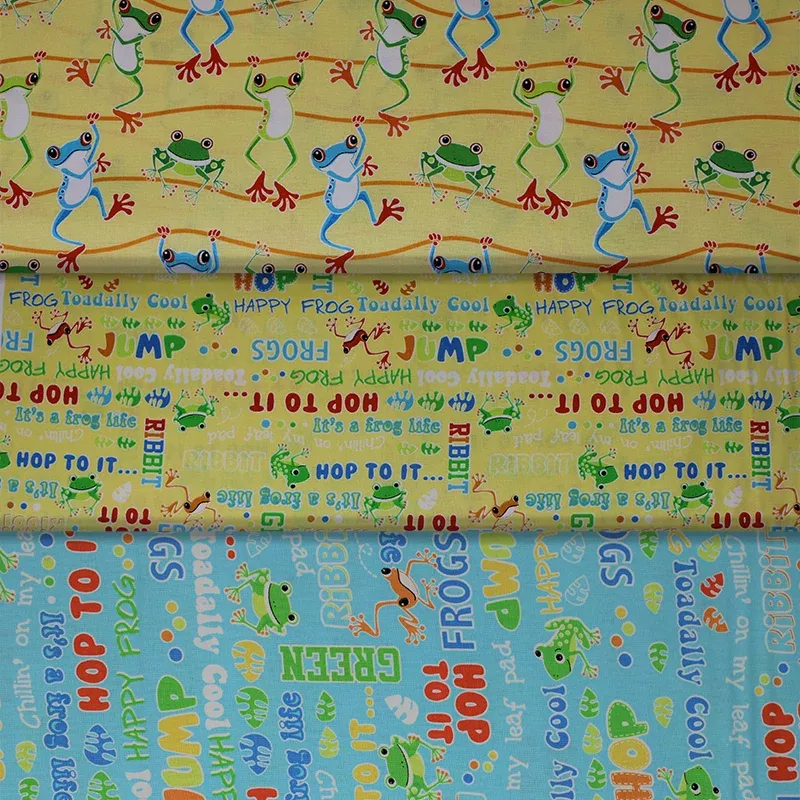 Toadally Cool Glow - 45" - 100% Cotton