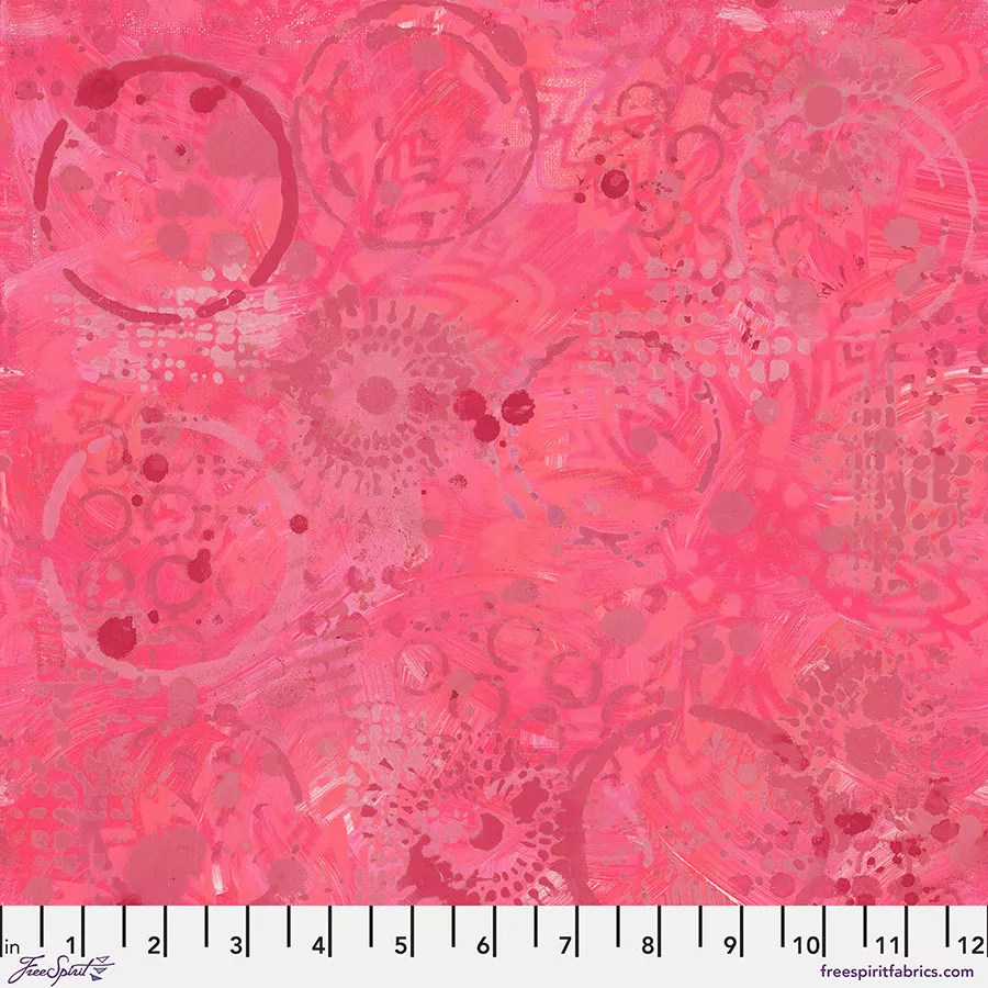 Tonal Graffiti - Raspberry || Textures PWSP037