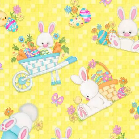 tossed-bunny-scenes-yellow Tossed Bunny Scenes Yellow