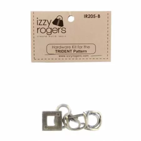 Trident Travel Bag Hardware Kit - Antique Brass