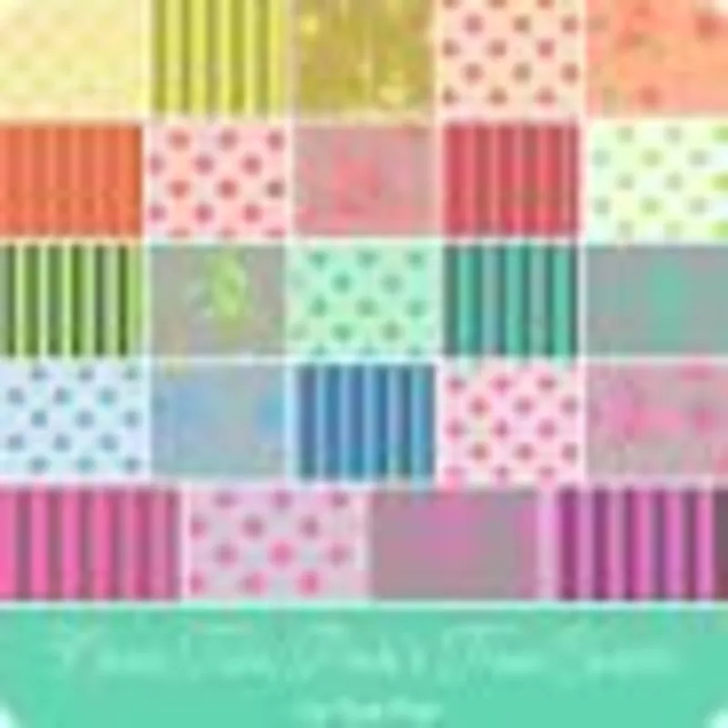 Tula’s Neon True Colors Charm Pack 10”