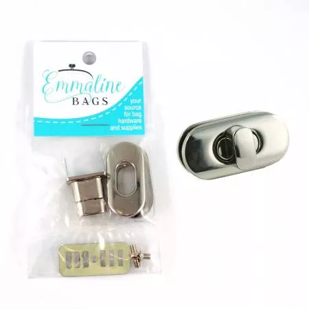 TURN LOCK-SMALL - NICKEL